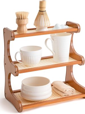 11.8-inch Three-Layer Spice/Matcha/Coffee Stand Storage Rack, Kitchen Countertop Storage Rack