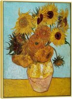 Framed Art Sunflower Large Canvas Prints Wall Art by Vincent Van Gogh Oil Paintings Framed Canvas Wall Art for Living Room Wall Decor Bedroom Home Office Decor